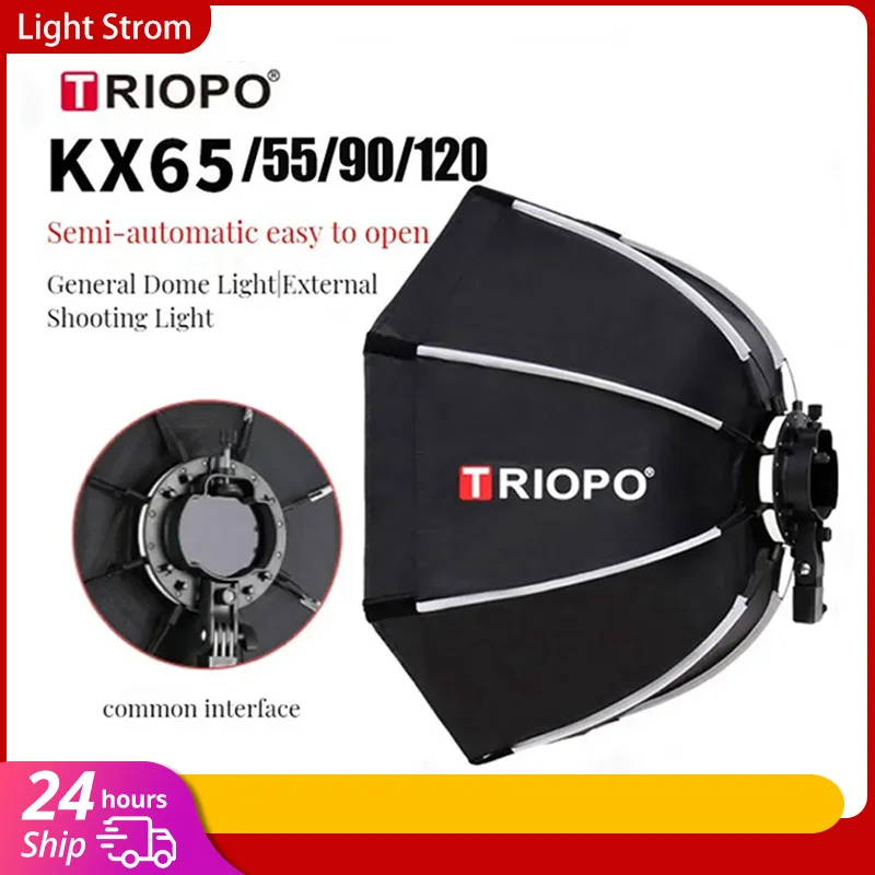 TRIOPO KX  65cm 90cm Softbox   - đánh giá và giá Photography Lighting Box