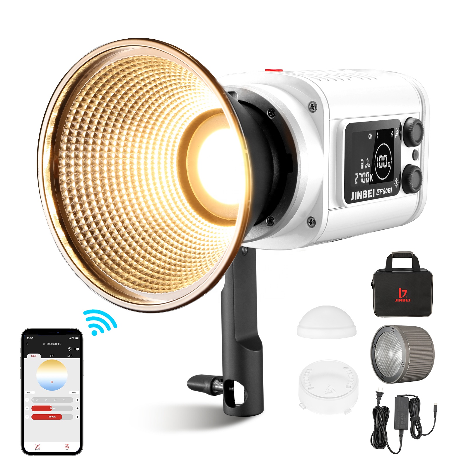 JINBEI EF-60BI 60w Photography - đánh giá và giá Photography Lighting Outdoor