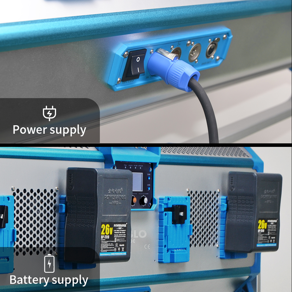 RGBW full color 500W aluminum  - đánh giá và giá Photography Lighting Ai
