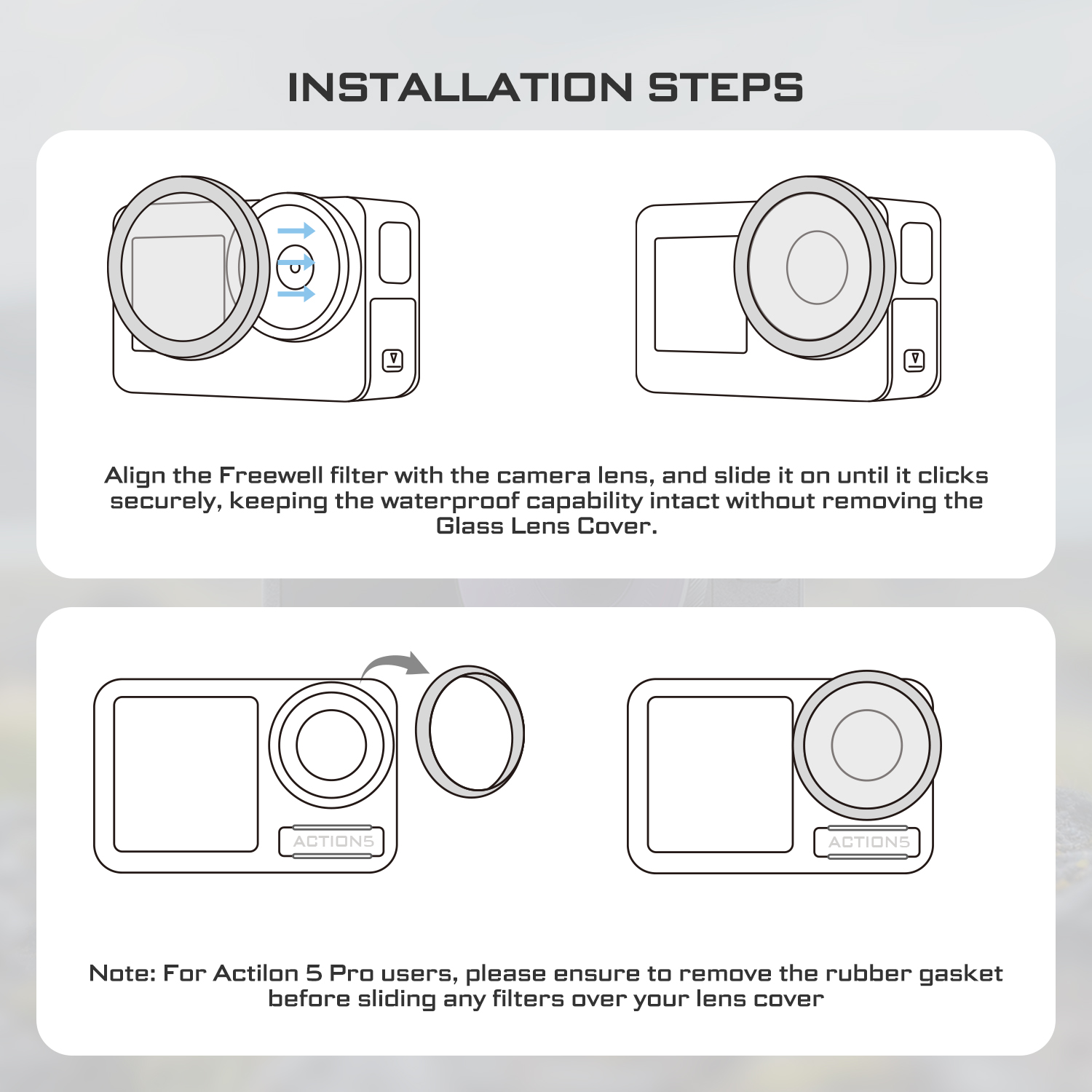 Freewell Action Camera CPL Fil - đánh giá và giá Photography And Lighting