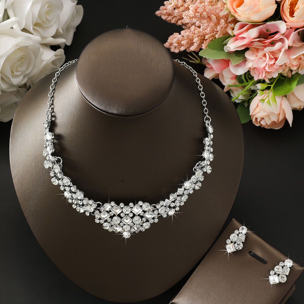 3PC Light Luxury Diamond Inlai - đánh giá và giá Photography Lighting For Jewelry