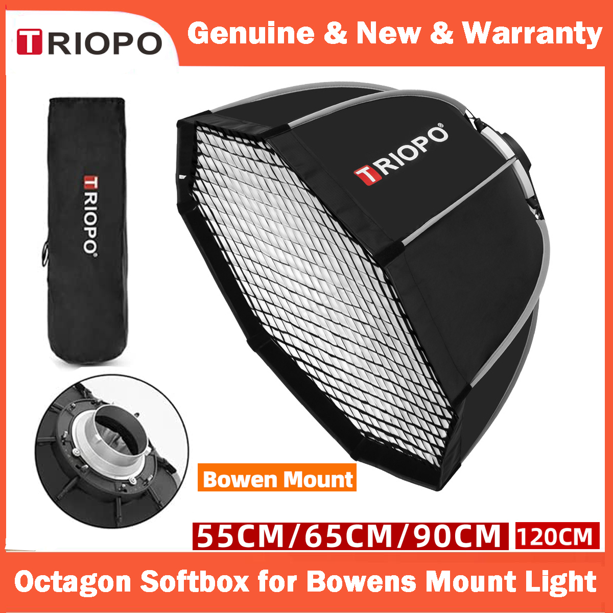 TRIOPO 55cm 65cm 90cm 120cm Fo - đánh giá và giá Beauty Dish 55Cm
