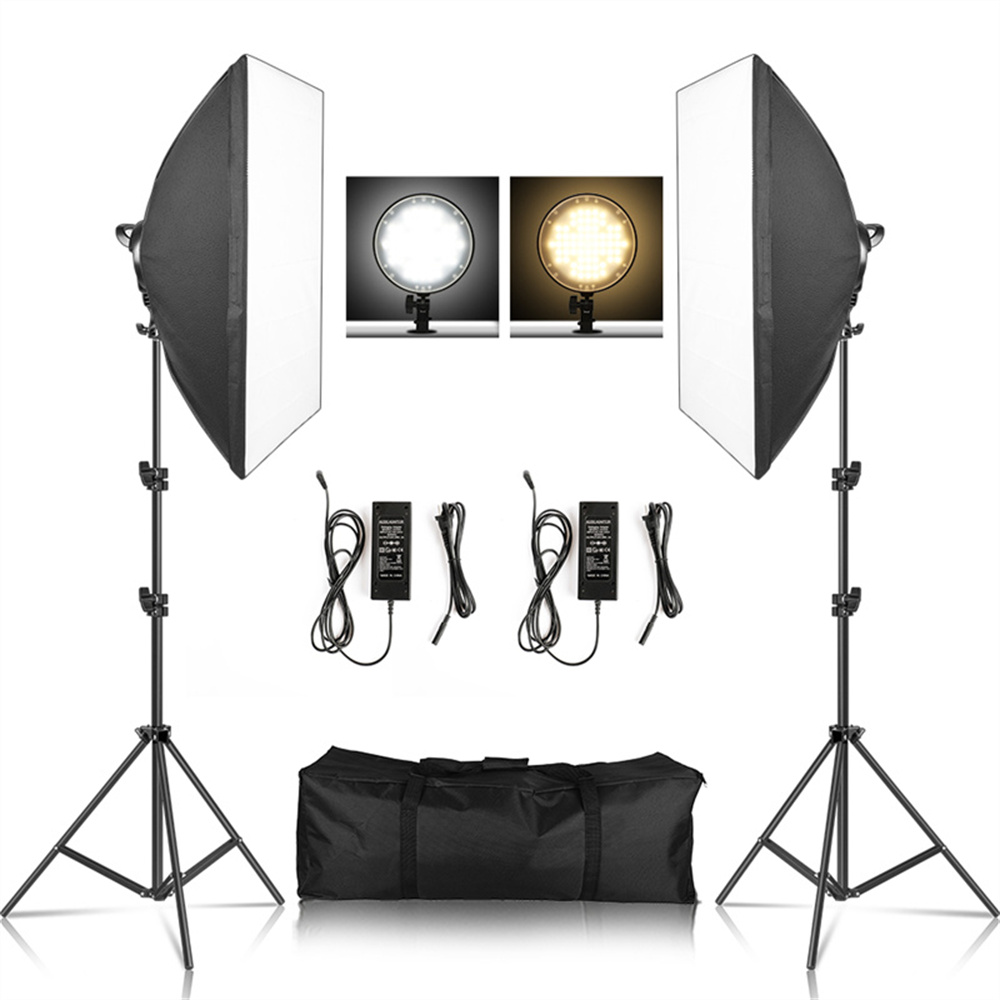 Softbox Light Photography Kit  - đánh giá và giá Photography Lighting Box